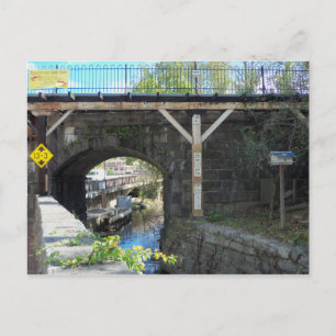Ellicott City Railoverpass Postkarte