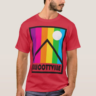 Ellicottville New York Souvenir Geschenk Rainbow M T-Shirt