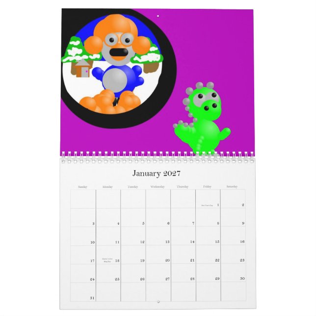 Ellie Castellanos 2010 Wandkalender (Jan 2027)