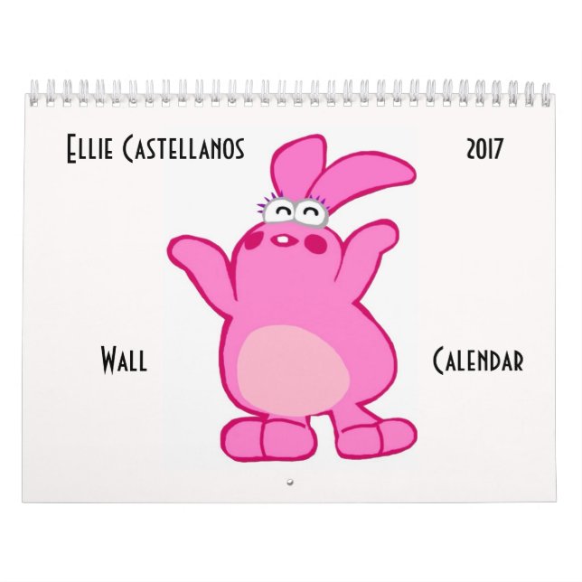 Ellie Castellanos 2017 Wandkalender (Titelbild)