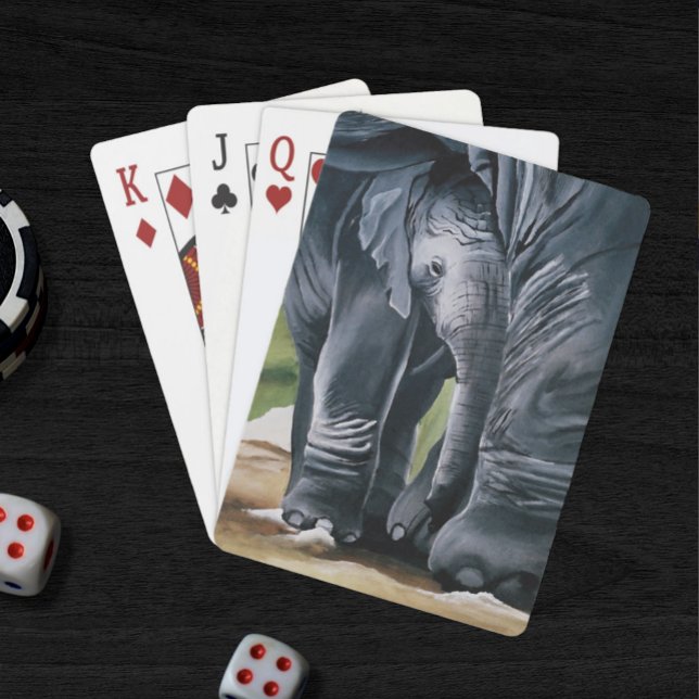 Ellie der Elefant Spielkarten (Von Creator hochgeladen)