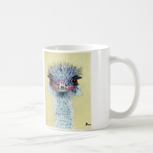 Ellie die Emu-Tasse Kaffeetasse (Rechts)