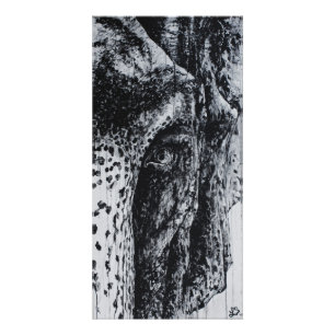 Ellie Elephant Asian Wildlife Jungle Tierart Fotodruck