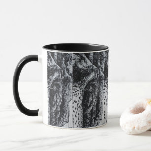 Ellie Elephant Asian Wildlife Jungle Tierart Tasse