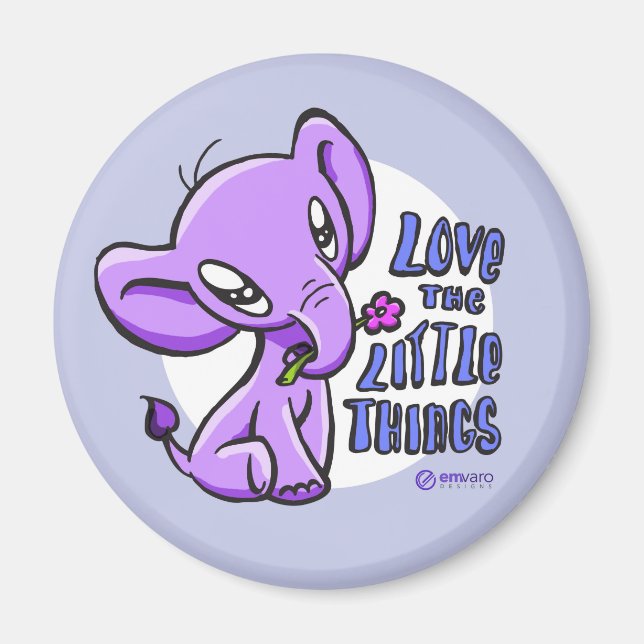 Ellie: Liebe der kleinen Dinge Magnet (Vorne)