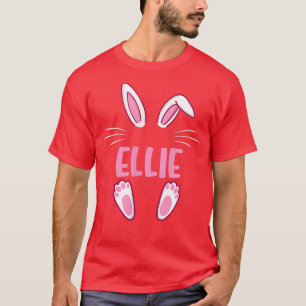 ELLIE Osterhase Lustige Neuheit Damen Custom Name T-Shirt
