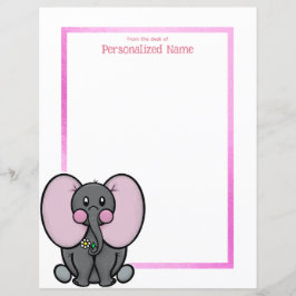 Ellie Phant Frame unausgeglichenes Blatt