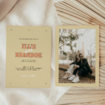 ELLIE Retro Moderne fette Typografie Wedding