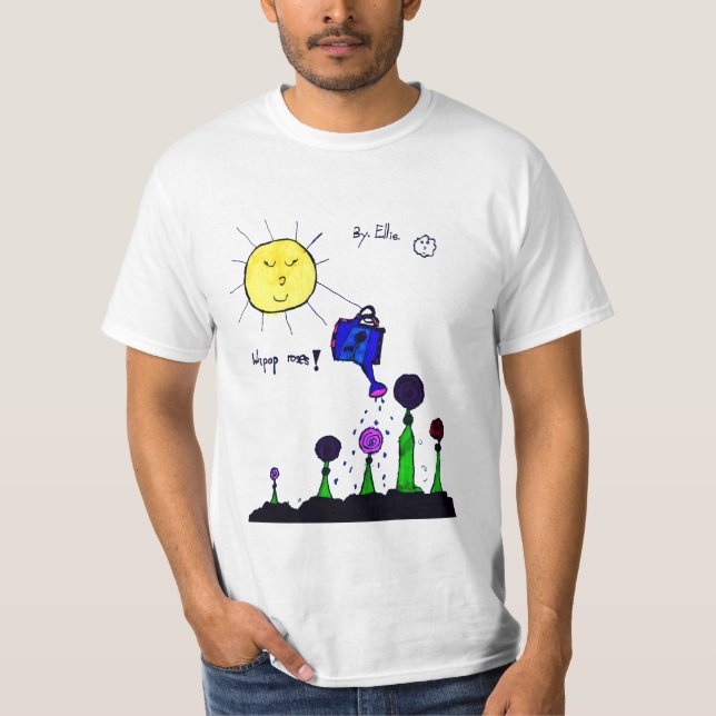 Ellie Rivardss Lutscher-Rosen T-Shirt (Vorderseite)