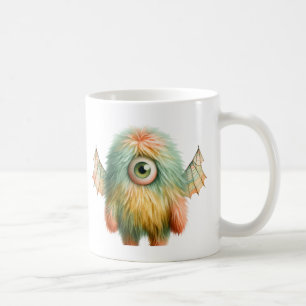 Ellie - Whimsical One-mit Augen Monster-Tasse Kaffeetasse
