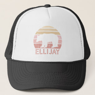 Ellijay Georgia Retro Bär Truckerkappe