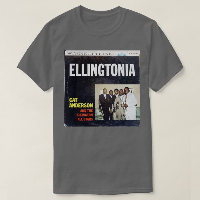 Ellingtonia Ellington All Stars Jazz Swing Duke T-Shirt (Design vorne)