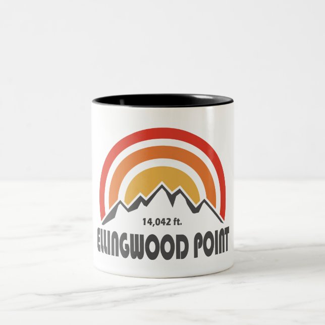 Ellingwood Punkt Zweifarbige Tasse (Mittel)