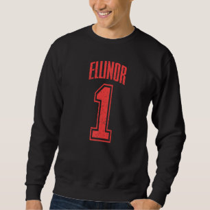 Ellinor Supporter Nummer 1 Großer Lüfter Sweatshirt