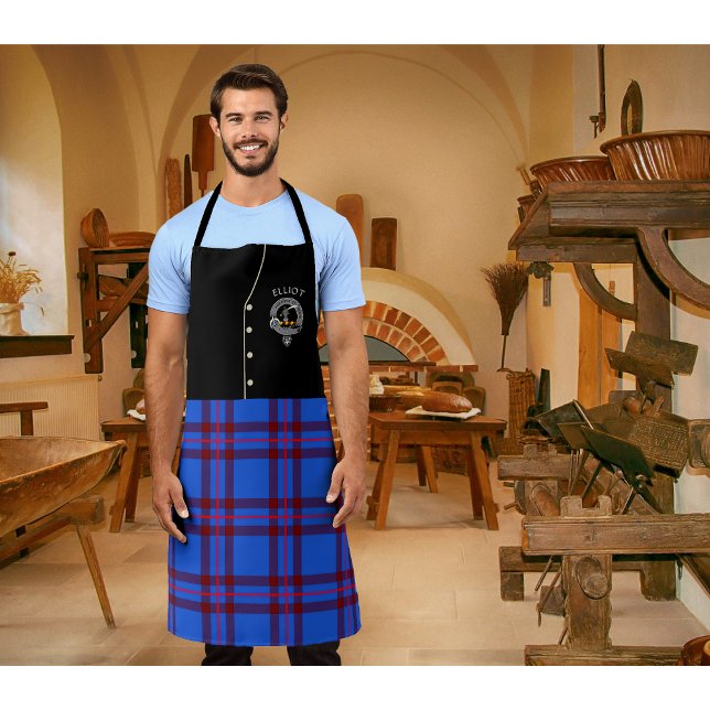 Elliot Clan Abzeichen & Tartan Kilt Schürze (Von Creator hochgeladen)
