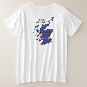 Elliot Clan Abzeichen Women's Große Größe T-Shirt