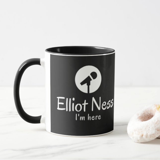 Elliot Ness Tasse (Mit Donut)