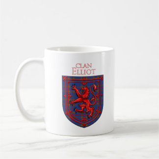 Elliot Tartan Scottish Kariert Lion Rampant Kaffeetasse