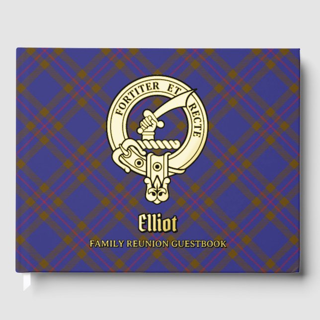 Elliot Wiedersehen Gästebuch (Vorderseite)