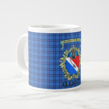 Elliott Crest und Tartan