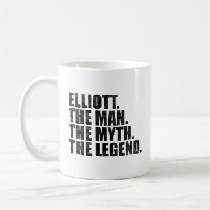 Elliott Name, Elliott Der Mann Der Mythos Die Lege Kaffeetasse