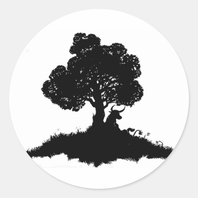 Elliott Smith Tattoo Runder Aufkleber (Vorderseite)