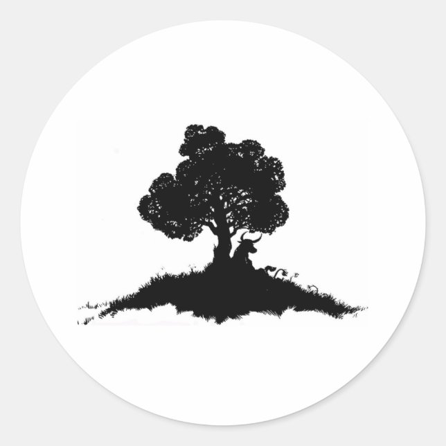 Elliott Smith Tattoo Runder Aufkleber (Vorderseite)