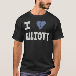 Elliott Smith Tribute - I Broken Heart Elliott   T-Shirt