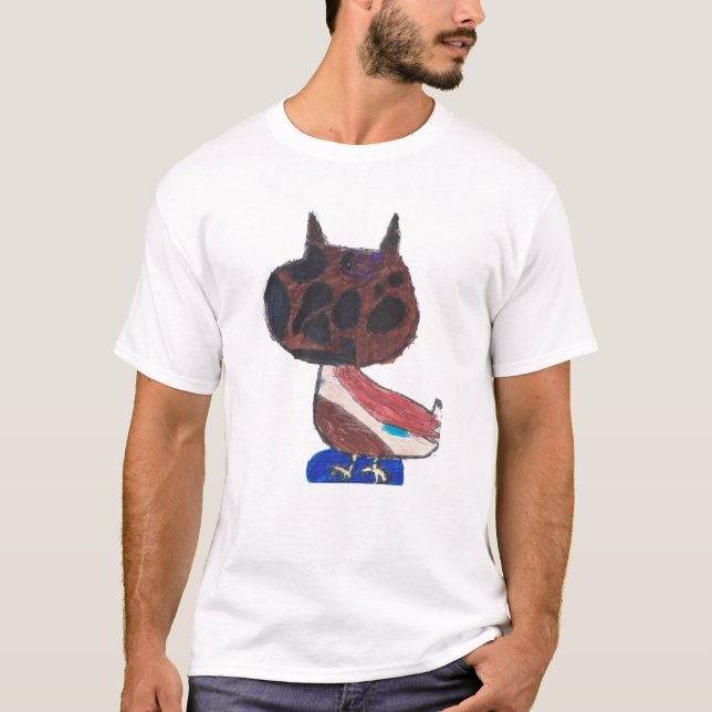 Elliotts berühmter Duck-Hundeshirt T-Shirt (Vorderseite)
