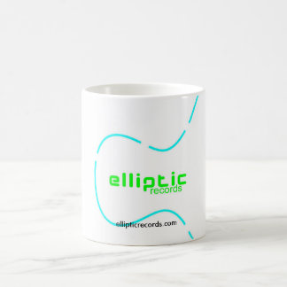 Elliptische Plattenen-Tasse Tasse