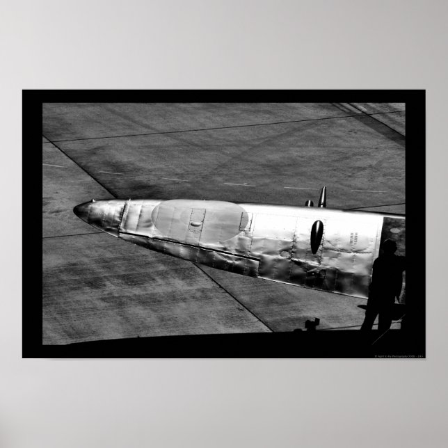 Elliptischer Flügel - Spitfire Poster (Vorne)
