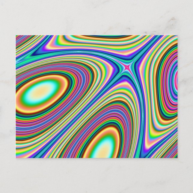 Elliptischer Spaß Postkarte (Vorderseite)