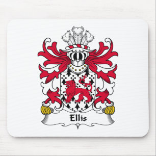 Ellis Familienwappen Mousepad