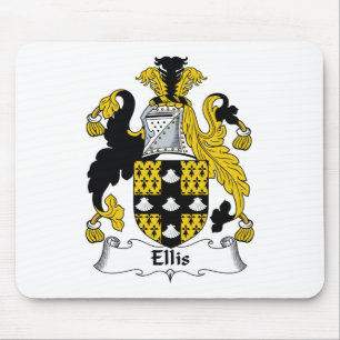 Ellis Familienwappen Mousepad