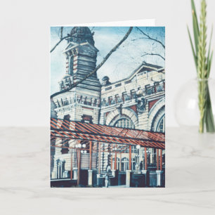 Ellis Island Greeting Card Karte