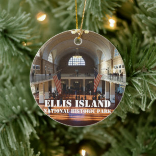 Ellis Island Nationalpark Weihnachtsschmuck