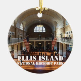 Ellis Island Nationalpark Weihnachtsschmuck