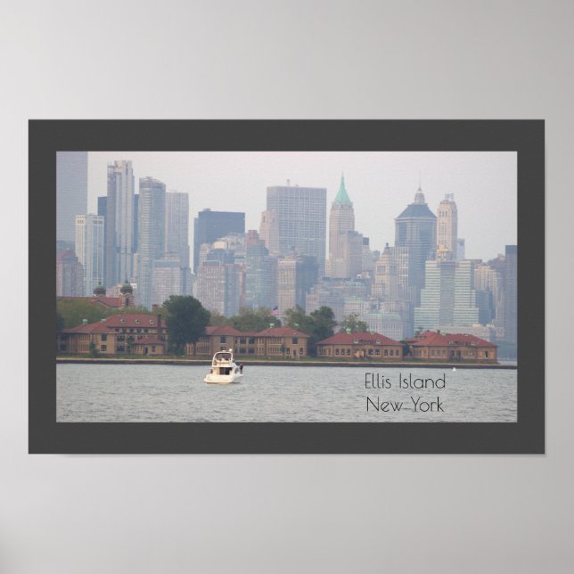 Ellis Island New York Poster (Vorne)