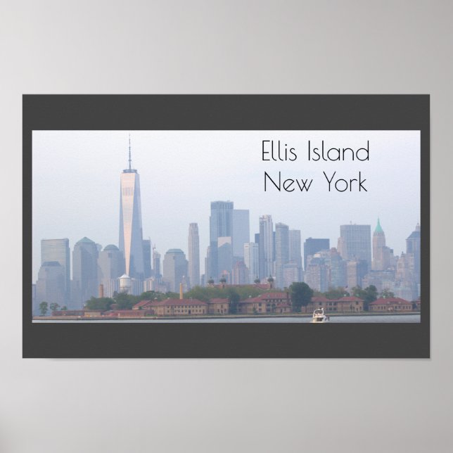 Ellis Island New York Poster (Vorne)