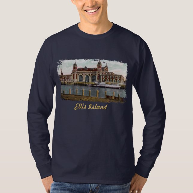 Ellis Island Painted Men's Shirt (Vorderseite)