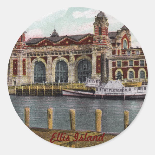 Ellis Island Sticker (Vorderseite)