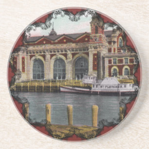 Ellis Island Vintage Untersetzer