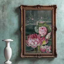 Ellis Rowan Sacred Lotus Water Lily Vintage Blume