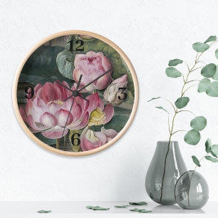 Ellis Rowan Sacred Lotus Water Lily Vintage Blume Uhr