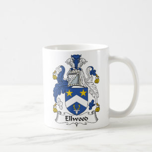 Ellwood Familienwappen Tasse