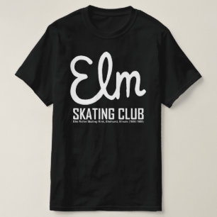 Elm Skaten Club, Elmhurst, Illinois (dunkle Farben T-Shirt
