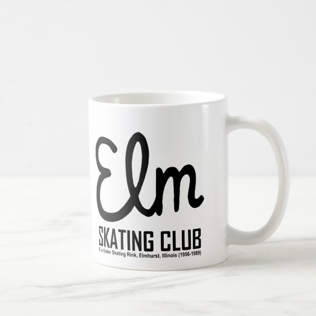 Elm Skaten Club, Elmhurst, Illinois Tasse (Rechts)