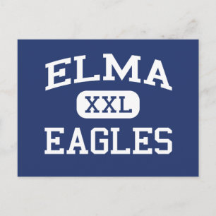 Elma - Eagles - Elma High School - Elma Washington Postkarte
