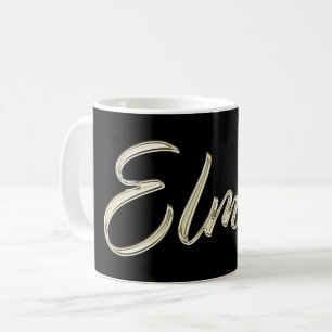 Elmar Name whitegold Tasse Teetasse Kaffeetasse