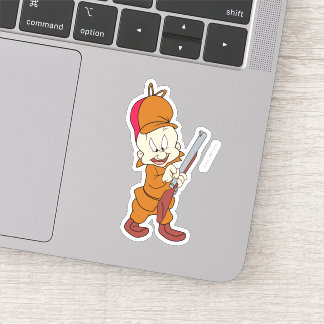 ELMER FUDD™ bereit für die Jagd Aufkleber